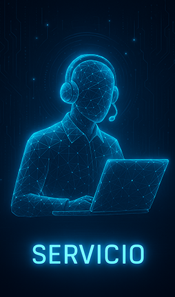 Valor corporativo de Servicio en SolSer IT, enfocado en atención al cliente y soporte tecnológico.