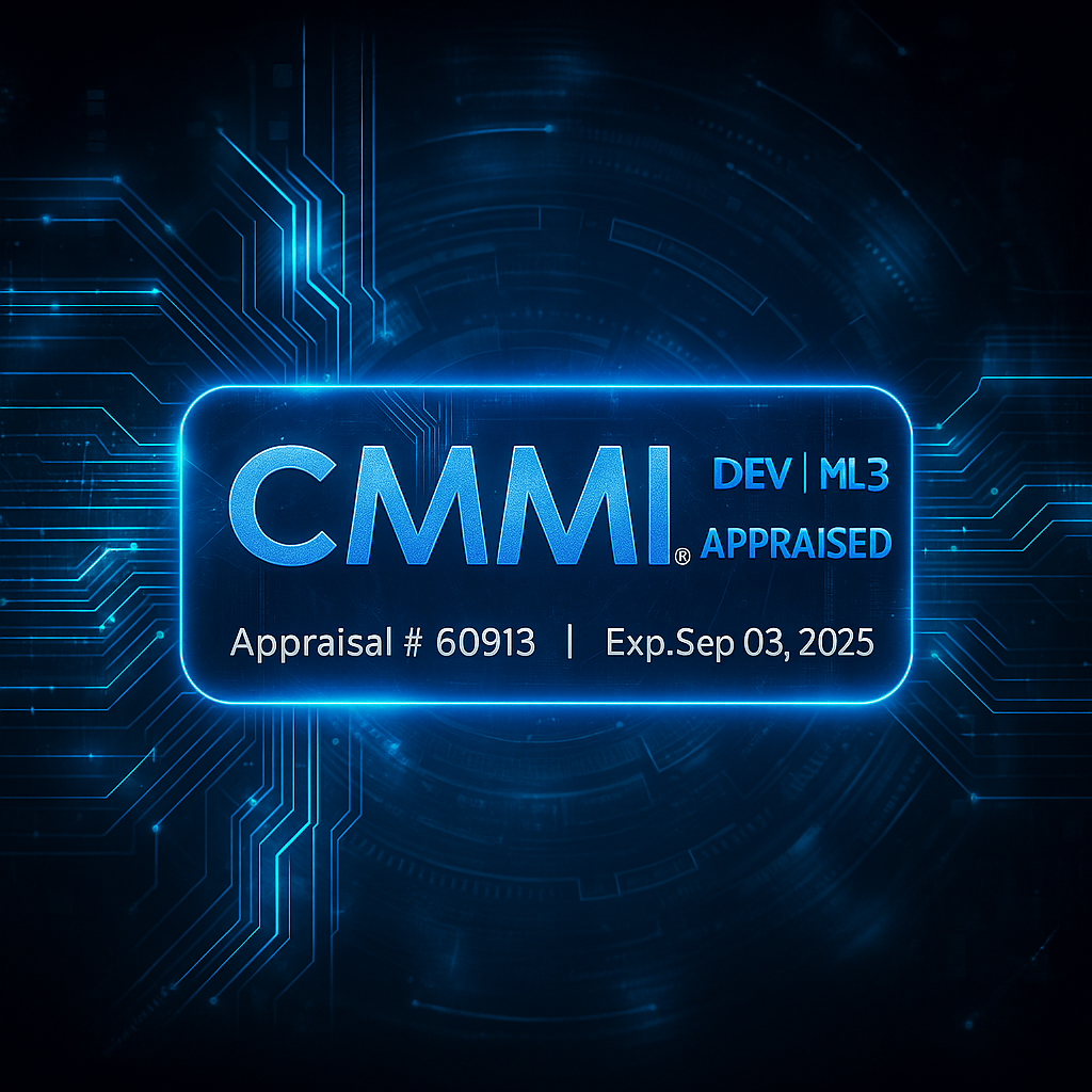 20251021_1313_Futuristic CMMI Certification Design_remix_01k842qhn5fj09sq6wvmt1gbtv