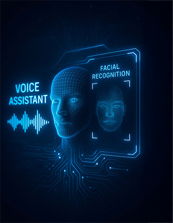 Asistente de voz con inteligencia artificial y reconocimiento facial desarrollado por SolSer IT.